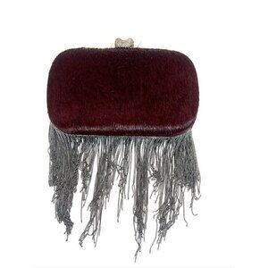 House Of Harlow Clutch Jude Purse Hard Case Snake